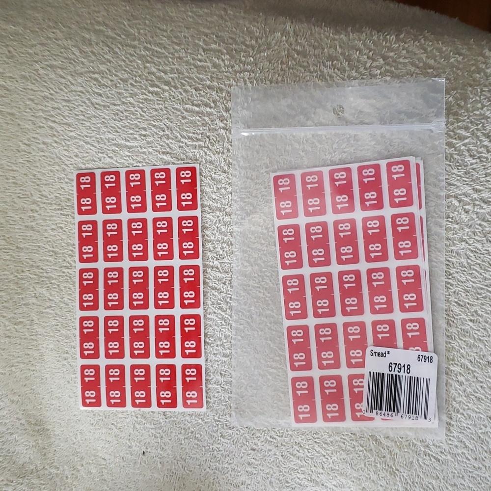 New Wrap-around ETS style Label